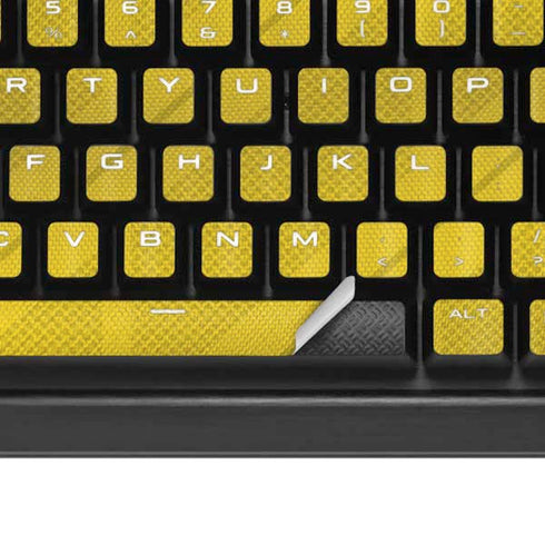 Sweden Soccer Flag K95 RGB PLATINUM Mechanical Gaming Keyboard Skin